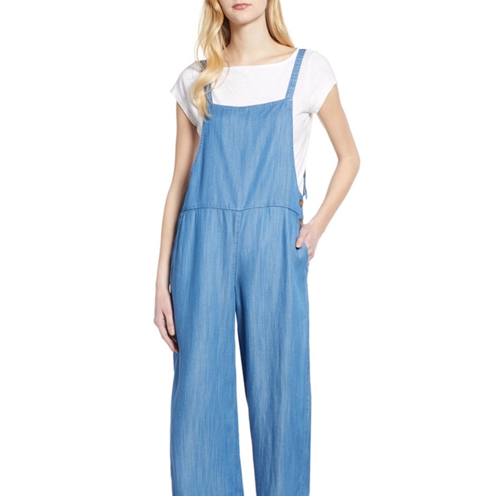 Lou & Grey Chambray Jumpsuit